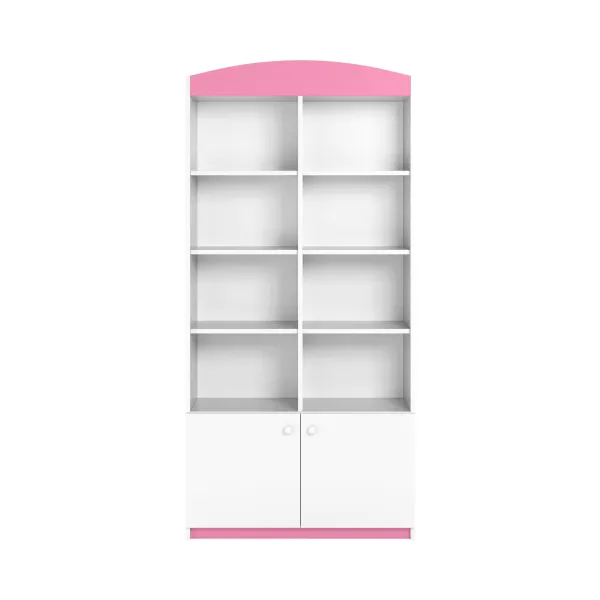 Kocot kids Detský dvojitý regál Babydreams 90 cm ružový