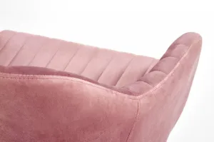 Kancelárska stolička FRESCO Halmar Svetlo ružová