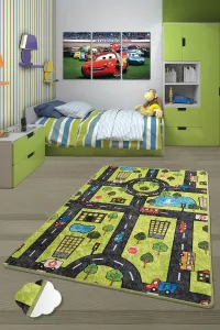Conceptum Hypnose Detský koberec Green City 100x160 cm zelený