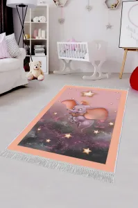 Conceptum Hypnose Detský koberček Sloník 120x180 cm ružový