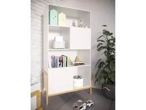 Kocot kids Detský regál Victor 90 cm biely