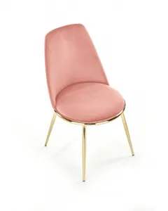 HALMAR Dizajnová stolička GLAMOUR K460 ružová