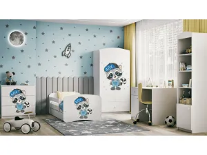 Kocot kids Detský šatník Babydreams 90 cm mýval biely
