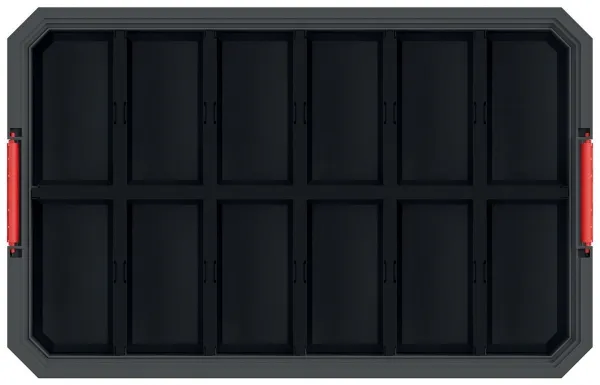 Prosperplast Dílenský box MODIXX 52 x 32,7 x 12,5 cm černo-červený