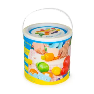 MULTISTORE Dřevěná krájecí zelenina a ovoce ALMA 13 ks