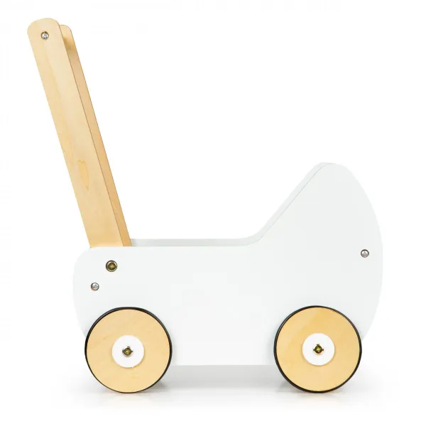 Drevený kočík pre bábiky Walker