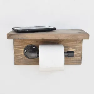 Hanah Home Držiak na toaletný papier Boru orech