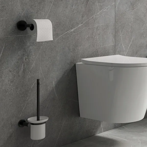 Demak držiak na uteráky čierny loft