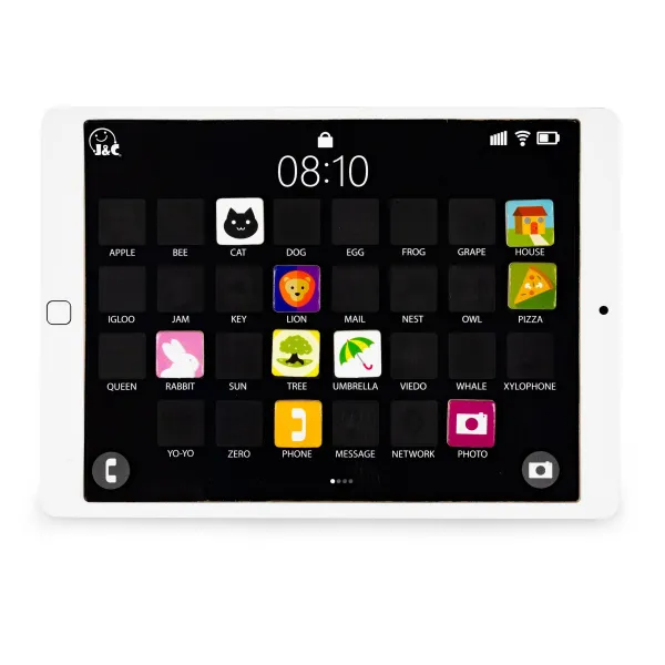 Drevený vzdelávací tablet, magnetická tabuľa