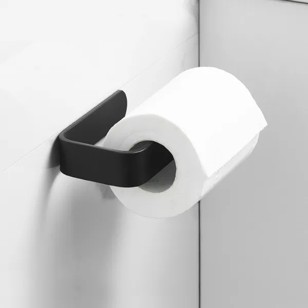 Držiak toaletného papiera Narim loft čierny