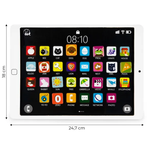 Drevený vzdelávací tablet, magnetická tabuľa