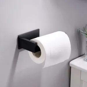 Držiak toaletného papiera čierny Yunak