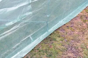 Kryt pre fóliový tunelový záhradný skleník 3x6m