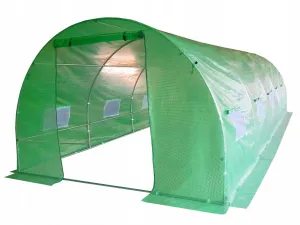 Kryt pre fóliový tunelový záhradný skleník 3x6m