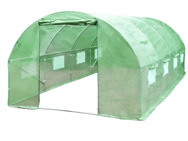 Kryt pre fóliový tunelový záhradný skleník 3x6m