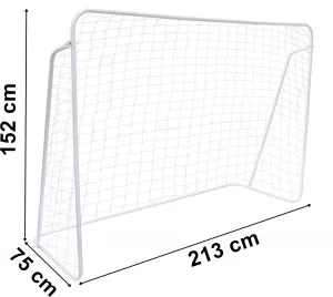 TZB Futbalová bránka 213x152 cm biela