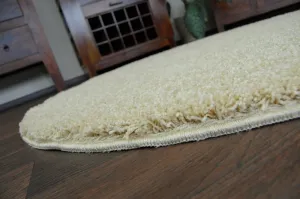 Dywany Lusczow Guľatý koberec SHAGGY Hiza 5 cm cesnakový, veľkosť kruh 100