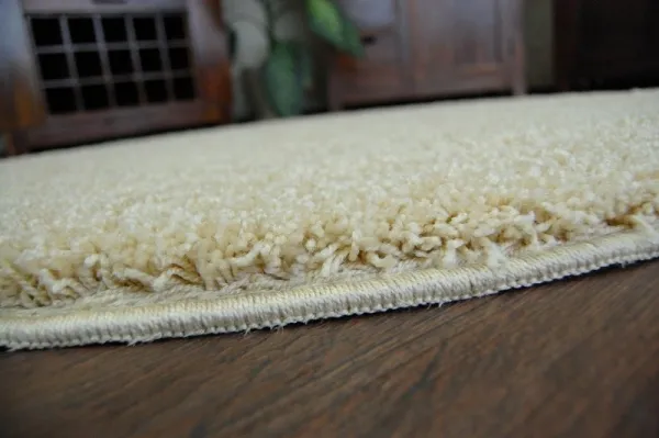 Dywany Lusczow Guľatý koberec SHAGGY Hiza 5 cm cesnakový, veľkosť kruh 100