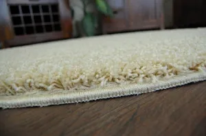 Dywany Lusczow Guľatý koberec SHAGGY Hiza 5 cm cesnakový, veľkosť kruh 100