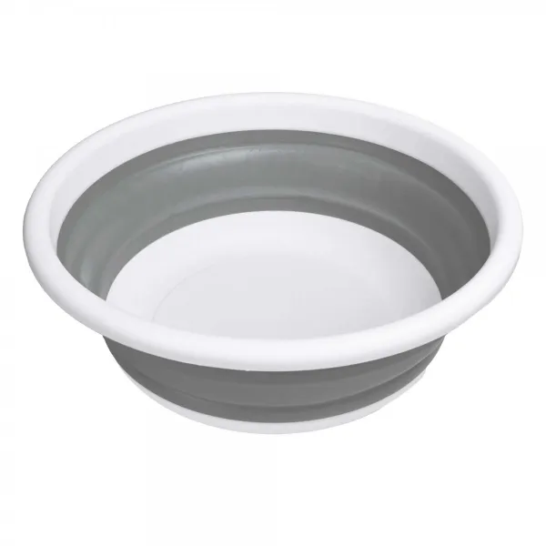 Okrúhla misa 37 cm bielo-sivá ELBA COMPACT 9 litrov