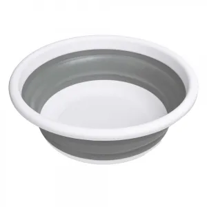 Okrúhla misa 37 cm bielo-sivá ELBA COMPACT 9 litrov