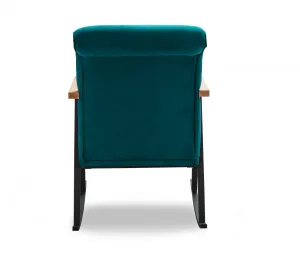 Hojdacie kreslo Yoka - Petrol Blue