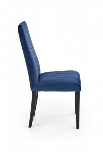 HALMAR Jedálenská stolička Marty 2 čierna/tmavomodrá