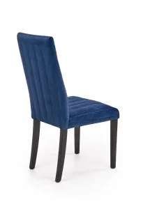 HALMAR Jedálenská stolička Marty 2 čierna/tmavomodrá
