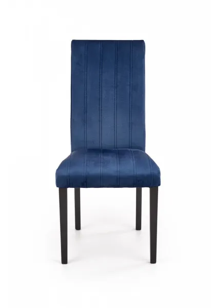 HALMAR Jedálenská stolička Marty 2 čierna/tmavomodrá
