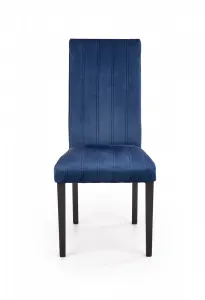 HALMAR Jedálenská stolička Marty 2 čierna/tmavomodrá