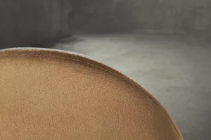 HALMAR Jedálenská stolička Mauve sivá/hnedá