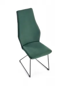 HALMAR Jedálenská stolička K485 tmavo zelená