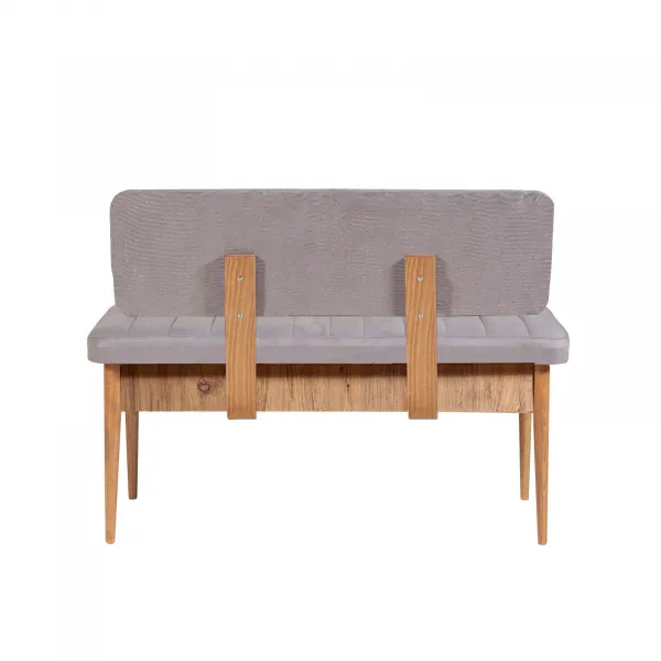 Hanah Home Jedálenský set Vina 5D borovica atlantická/sivá