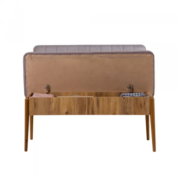 Hanah Home Jedálenský set Vina 5D borovica atlantická/sivá