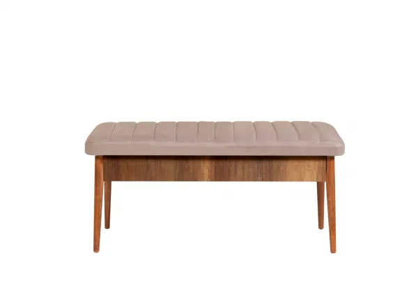 Hanah Home Jedálenský set Vina 4D orech/béžová