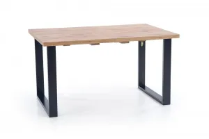 HALMAR Jedálenský rozkladací stôl Mevon 2 dub wotan/čierny