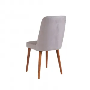 Hanah Home Jedálenský set Vina 4D orech/sivá