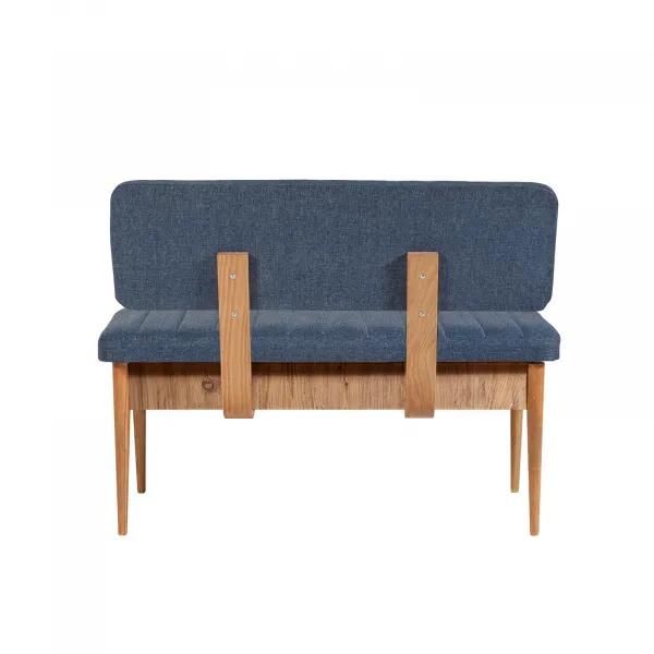 Hanah Home Jedálenský set Vina 5D borovica atlantická/tmavo modrá