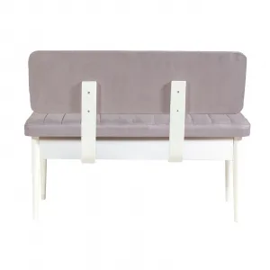 Hanah Home Jedálenský set Vina 5D biela/sivá