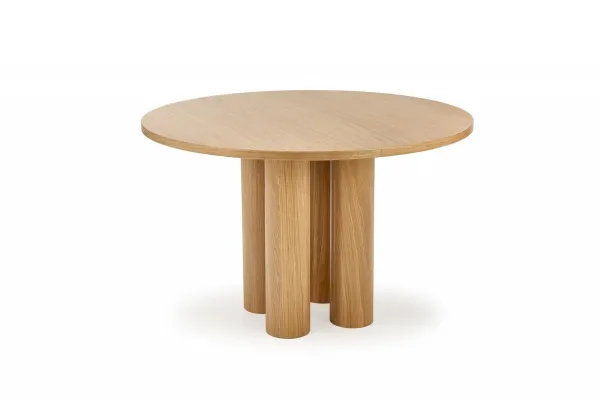 HALMAR Jedálenský stôl AZUL 120 cm prírodný dub/hnedý
