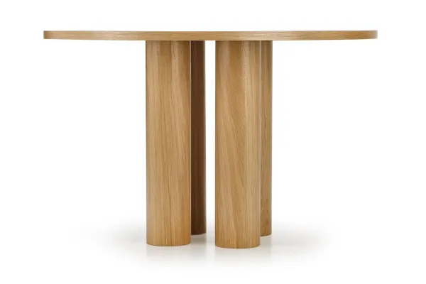 HALMAR Jedálenský stôl AZUL 120 cm prírodný dub/hnedý
