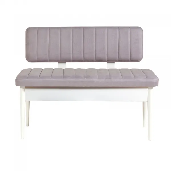 Hanah Home Jedálenský set Vina 5D biela/sivá