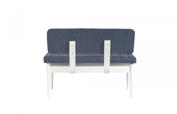 Hanah Home Jedálenský set Vina 5D biela/tmavo modrá