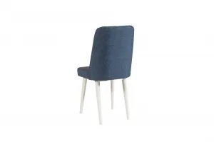 Hanah Home Jedálenský set Vina 5D biela/tmavo modrá