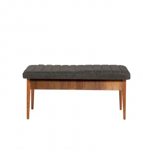 Hanah Home Jedálenský set Vina 5D orech/antracit