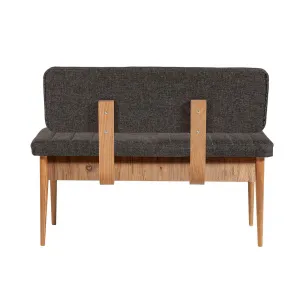 Hanah Home Jedálenský set Vina 5D borovica atlantická/antracit