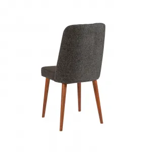 Hanah Home Jedálenský set Vina 5D orech/antracit