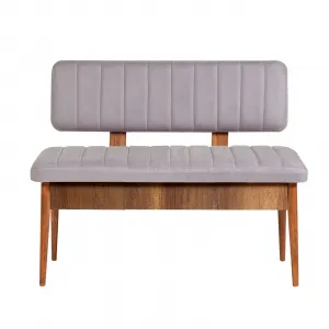 Hanah Home Jedálenský set Vina 5D orech/sivá
