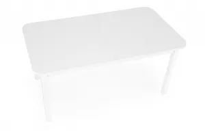 Rozkladací jedálenský stôl FLORIAN Biela