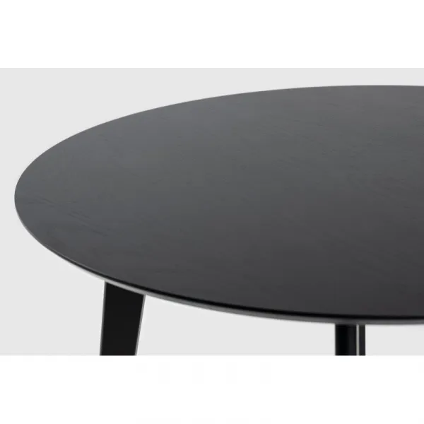 Actona Okrúhly jedálenský stôl 105 cm Roxb čierny